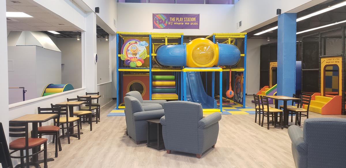 Parent seating area